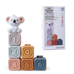 Colorful Soft Stackers for Toddler Learning