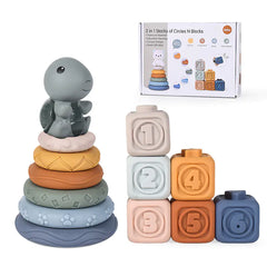 Colorful Soft Stackers for Toddler Learning