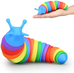 Colorful Caterpillar Stress-Relief Puzzle