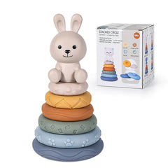 Colorful Soft Stackers for Toddler Learning