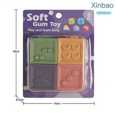 Soft Number Play Blocks for Toddlers