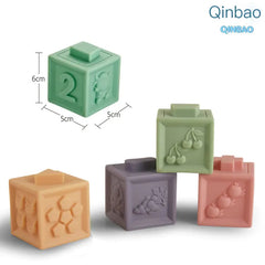 Soft Number Play Blocks for Toddlers