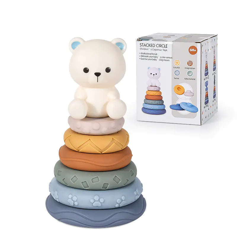 Colorful Soft Stackers for Toddler Learning